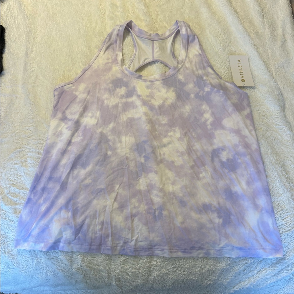 Athleta Lavender Nitro Tank Top
